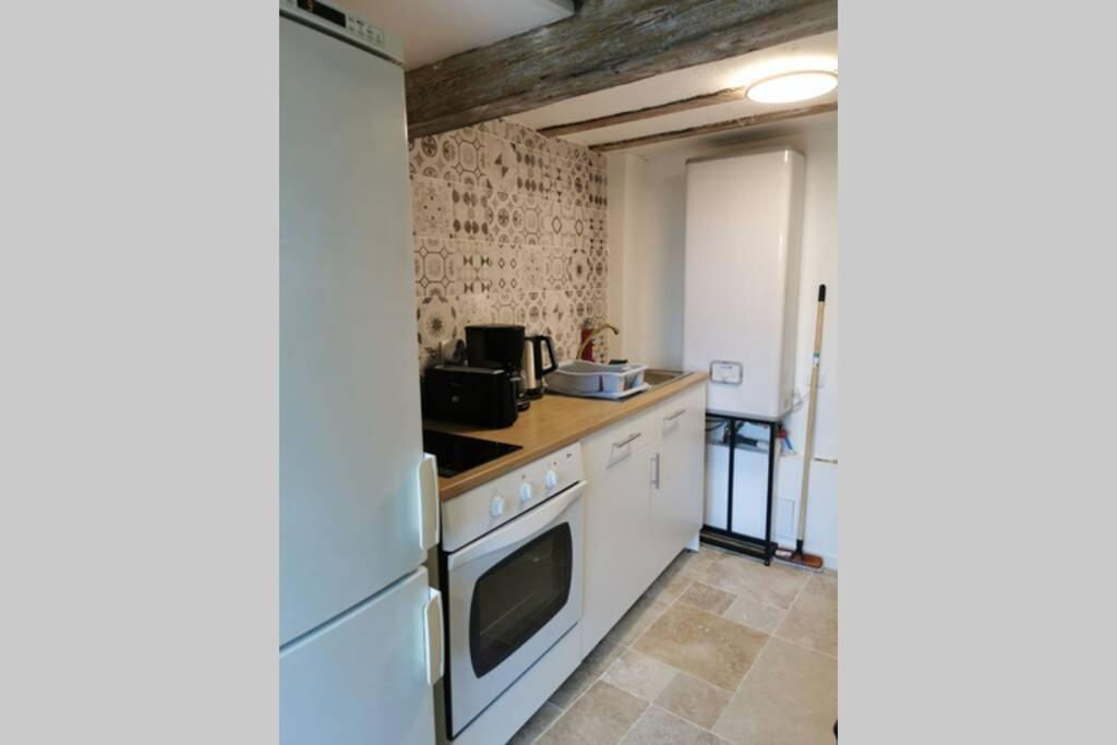 Apartamento Le 3 De Coeur Avec Terrasse Honfleur Exterior foto